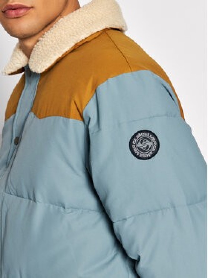 Quiksilver Kurtka puchowa The Puffer EQYJK03759 Błękitny Classic Fit