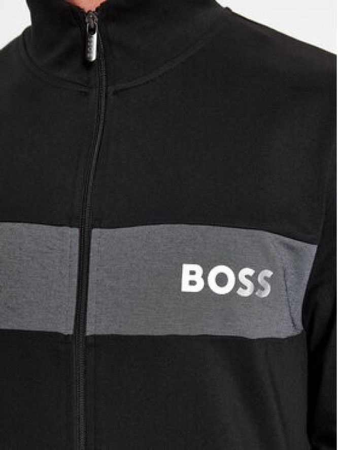 Boss Bluza Tracksuit Jacket 50503040 Czarny Regular Fit