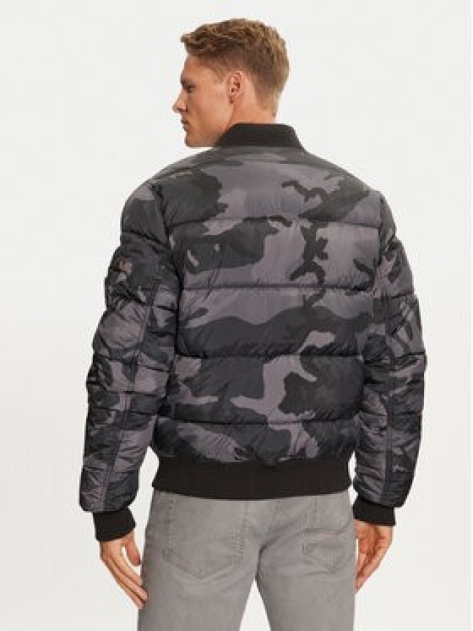 Alpha Industries Kurtka bomber 138116C Czarny Regular Fit