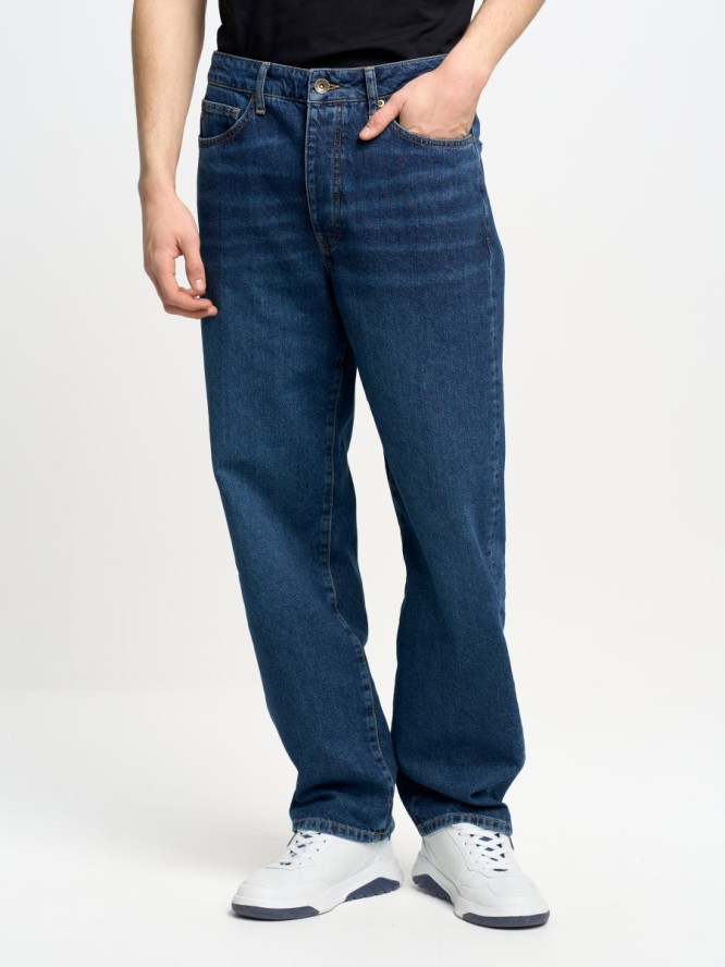 Spodnie jeans męskie loose Isaac 454