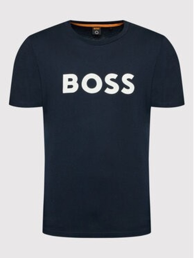 Boss T-Shirt Thinking 1 50481923 Granatowy Regular Fit