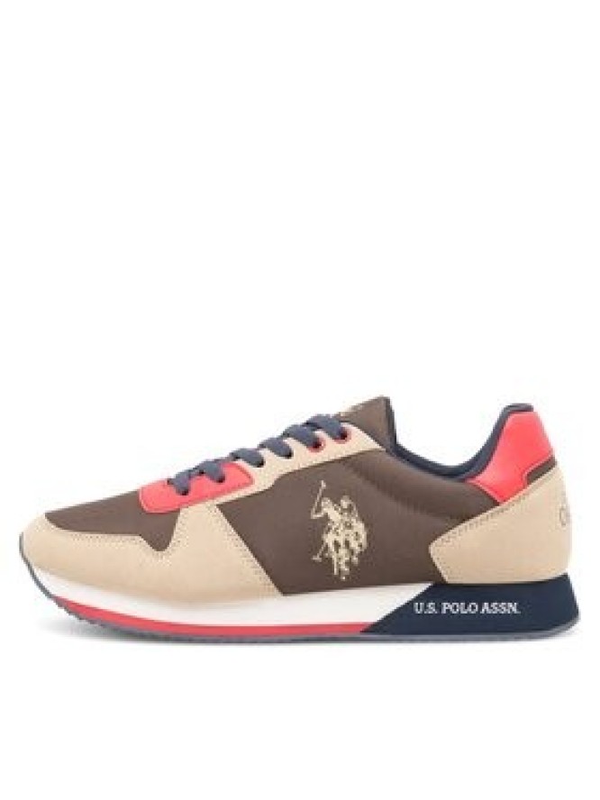 U.S. Polo Assn. Sneakersy NOBIL011M/CNH1 Khaki