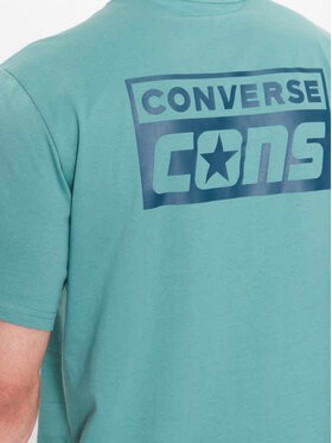 Converse T-Shirt Cons 10021134-A15 Zielony Regular Fit