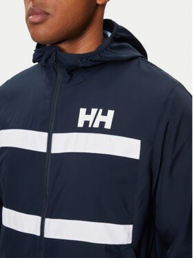 Helly Hansen Kurtka żeglarska Salt Striped Windbreaker Jkt 34453 Granatowy Regular Fit