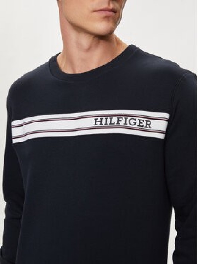 Tommy Hilfiger Bluza UM0UM03197 Granatowy Regular Fit