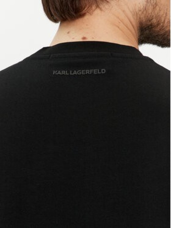 KARL LAGERFELD T-Shirt 755057 542221 Czarny Regular Fit