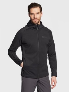 Jack Wolfskin Bluza Baiselberg 1710541 Czarny Regular Fit