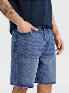 Szorty jeansowe - niebieski
