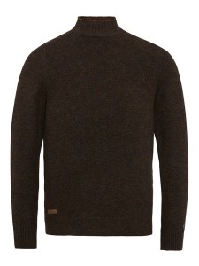 CAST IRON Sweter w kolorze ciemnobrązowym rozmiar: XXL