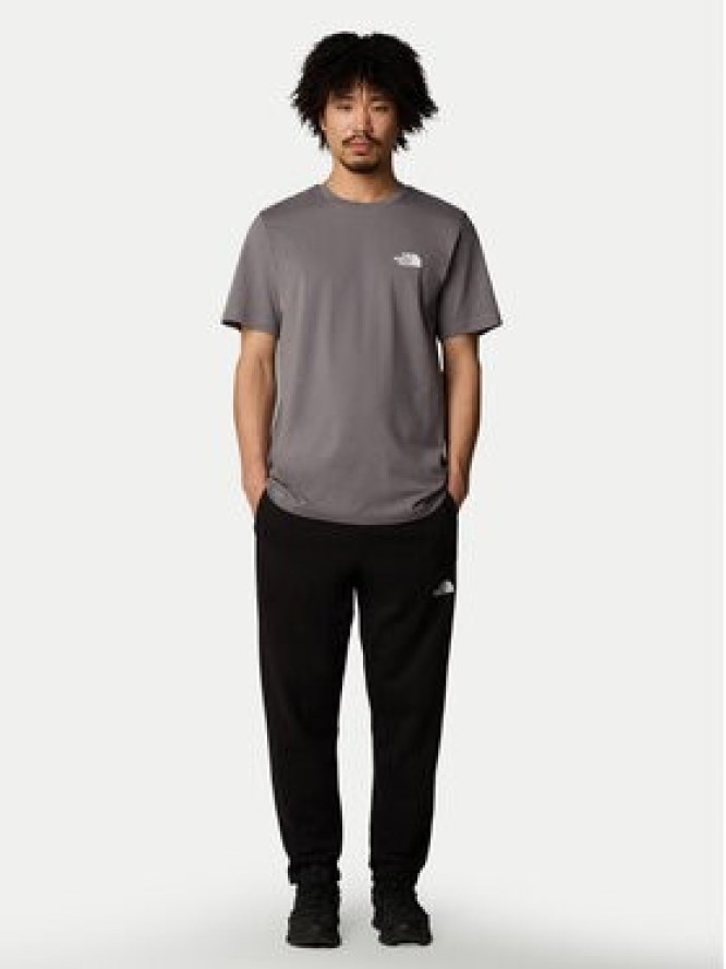 The North Face T-Shirt Simple Dome NF0A87NG Szary Regular Fit