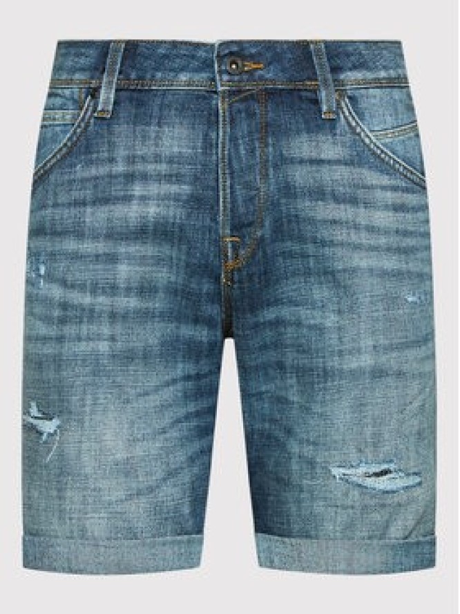 Jack&Jones Szorty jeansowe Rick Fox 12201633 Niebieski Regular Fit