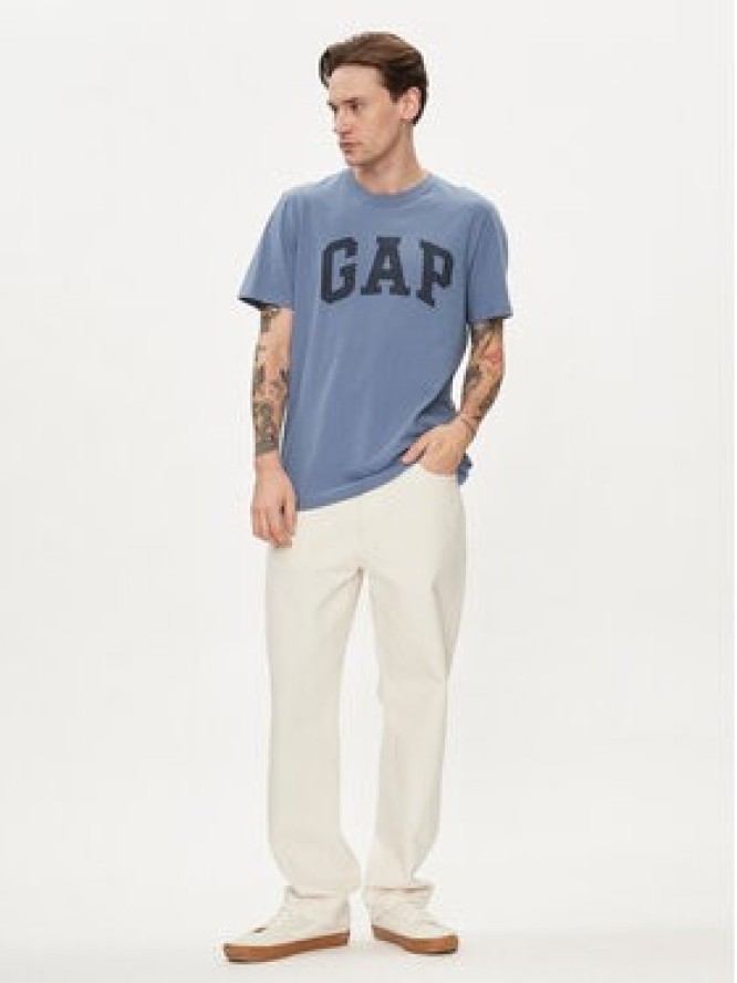 Gap T-Shirt 856659-02 Niebieski Regular Fit