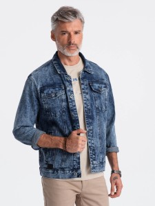 Kurtka męska jeansowa katana - jeans V4 OM-JADJ-0123 - XXL