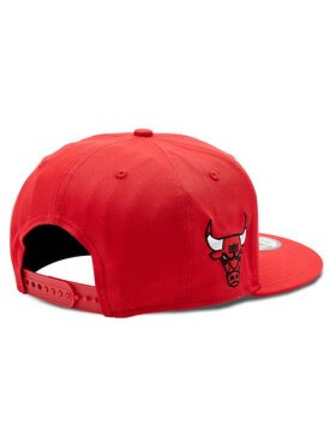 New Era Czapka z daszkiem 9Fifty Chicago Bulls Script Team 60285205 Czerwony