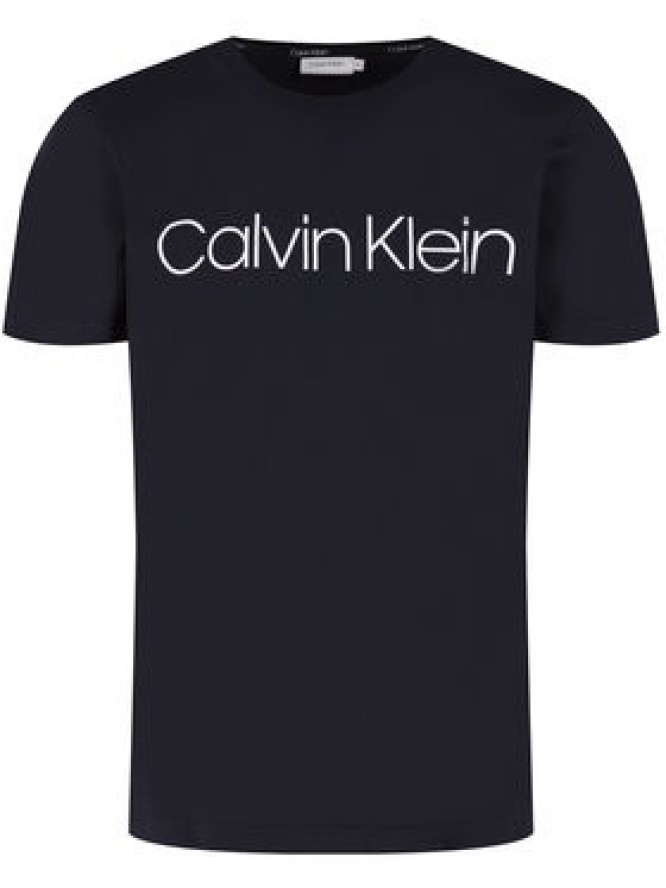 Calvin Klein T-Shirt Logo K10K104063 Granatowy Regular Fit