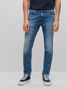 Hugo Jeansy 50489838 Niebieski Extra Slim Fit