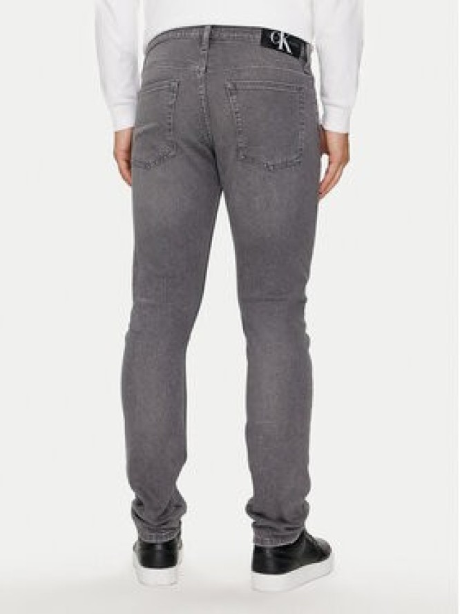 Calvin Klein Jeans Jeansy J30J325730 Szary Slim Fit