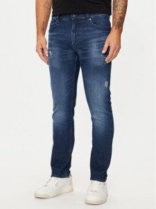 Boss Jeansy Delaware 50526956 Granatowy Slim Fit