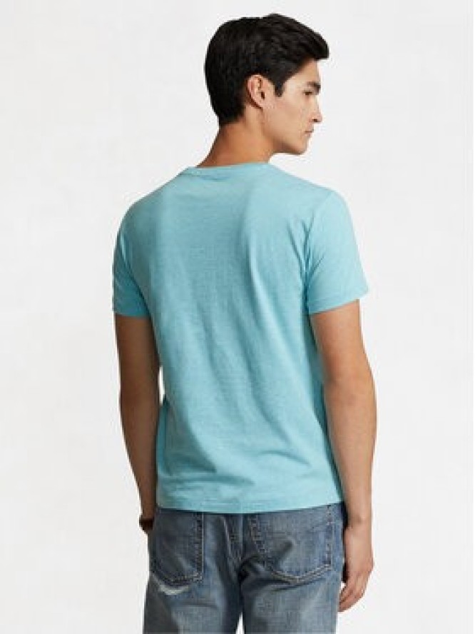 Polo Ralph Lauren T-Shirt 710671438365 Niebieski Custom Slim Fit