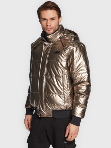 KARL LAGERFELD Kurtka puchowa Blouson 505003 524505 Złoty Regular Fit