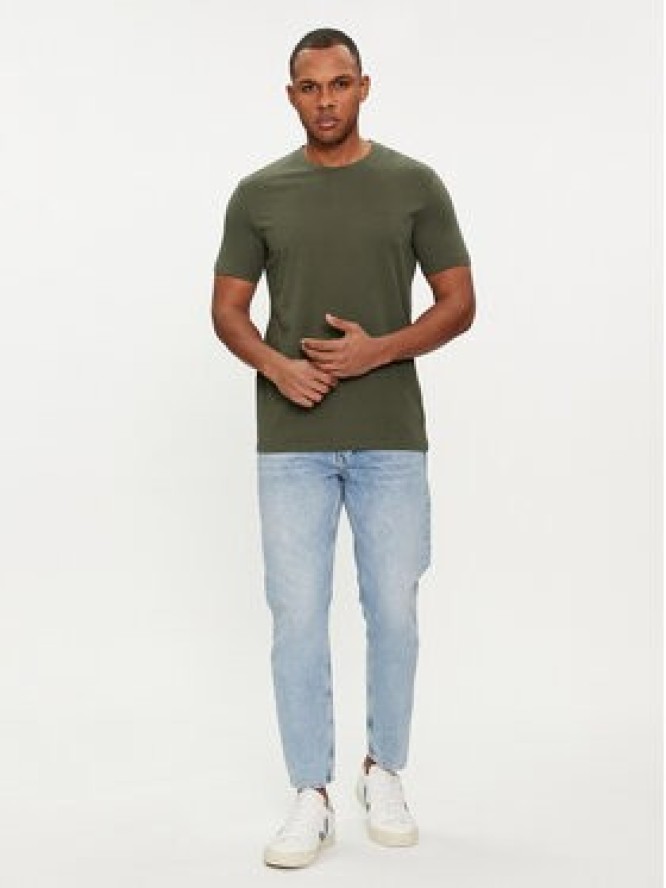 s.Oliver T-Shirt 2057430 Zielony Regular Fit