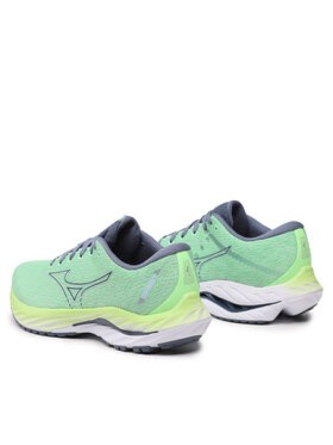 Mizuno Buty do biegania Wave Inspire 19 J1GC234405 Zielony