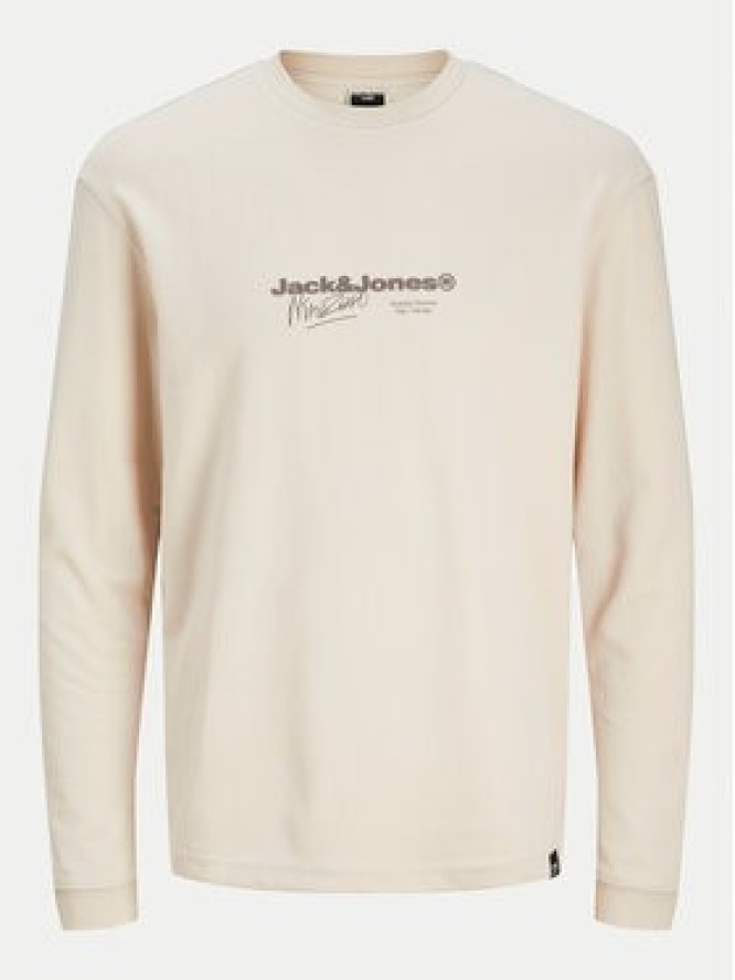 Jack&Jones Longsleeve Charlie 12265426 Beżowy Regular Fit