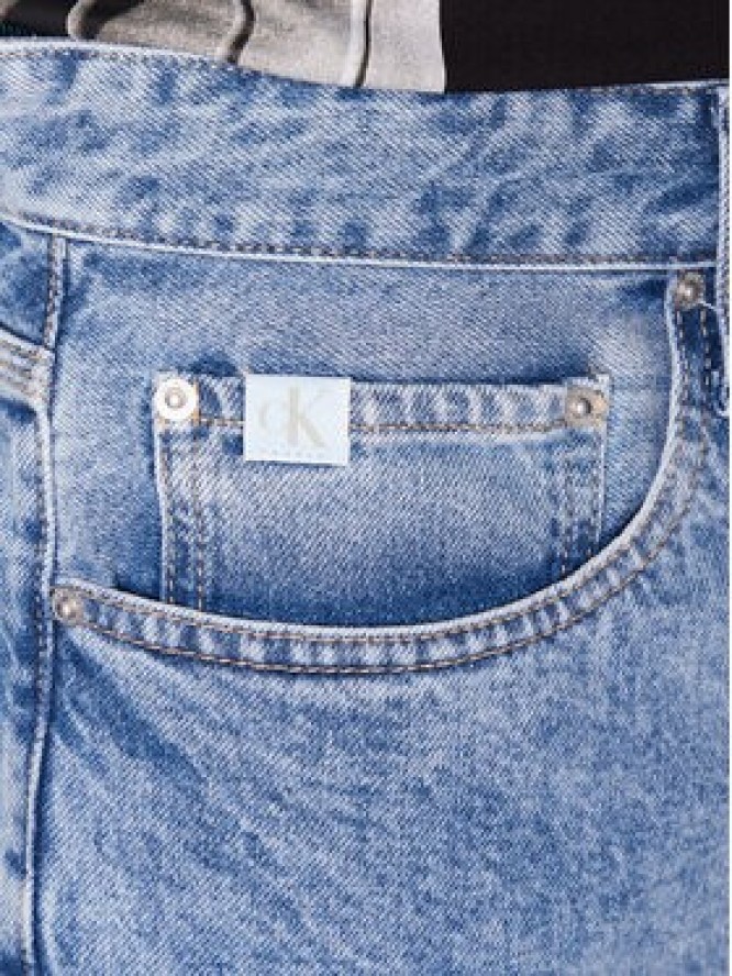 Calvin Klein Jeans Szorty jeansowe J30J322777 Niebieski Relaxed Fit