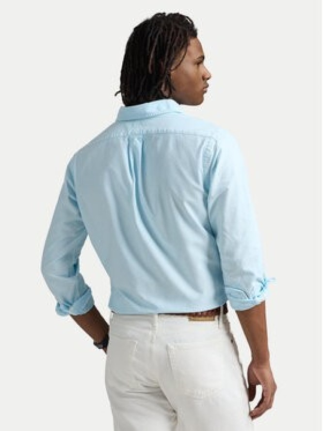 Polo Ralph Lauren Koszula 710968913005 Błękitny Custom Fit