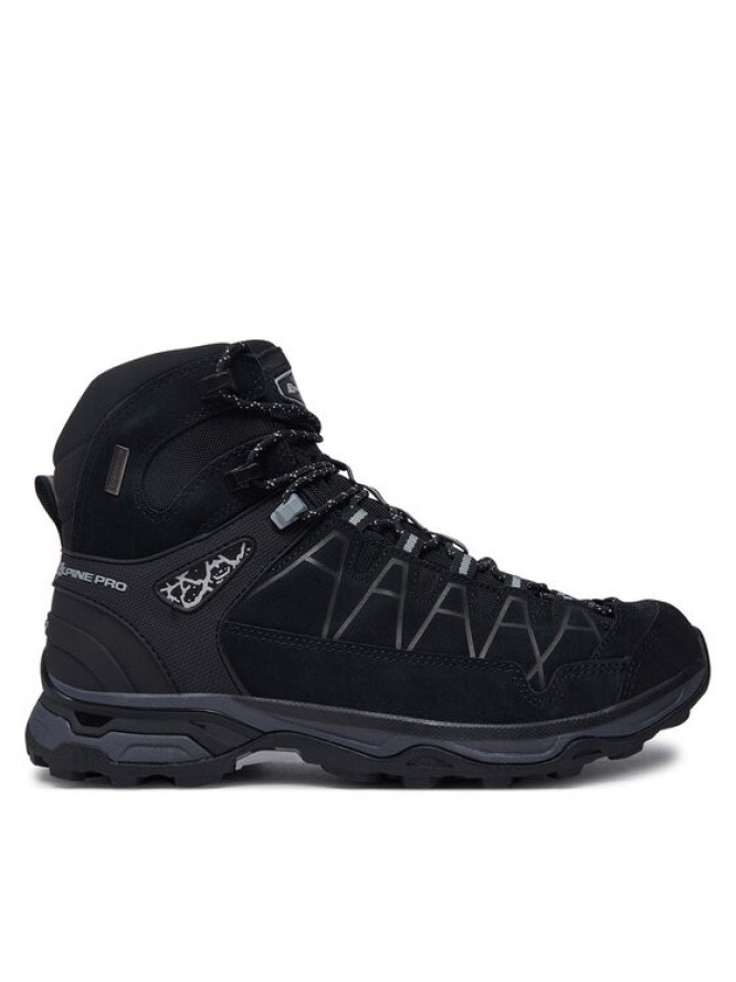 ALPINE PRO Trekkingi Vete UBTD406990PL Czarny