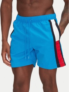 Tommy Hilfiger Szorty kąpielowe UM0UM02730 Granatowy Regular Fit
