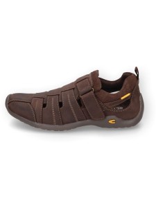 Camel Active Skórzane półsandały "Road" w kolorze brązowym rozmiar: 41