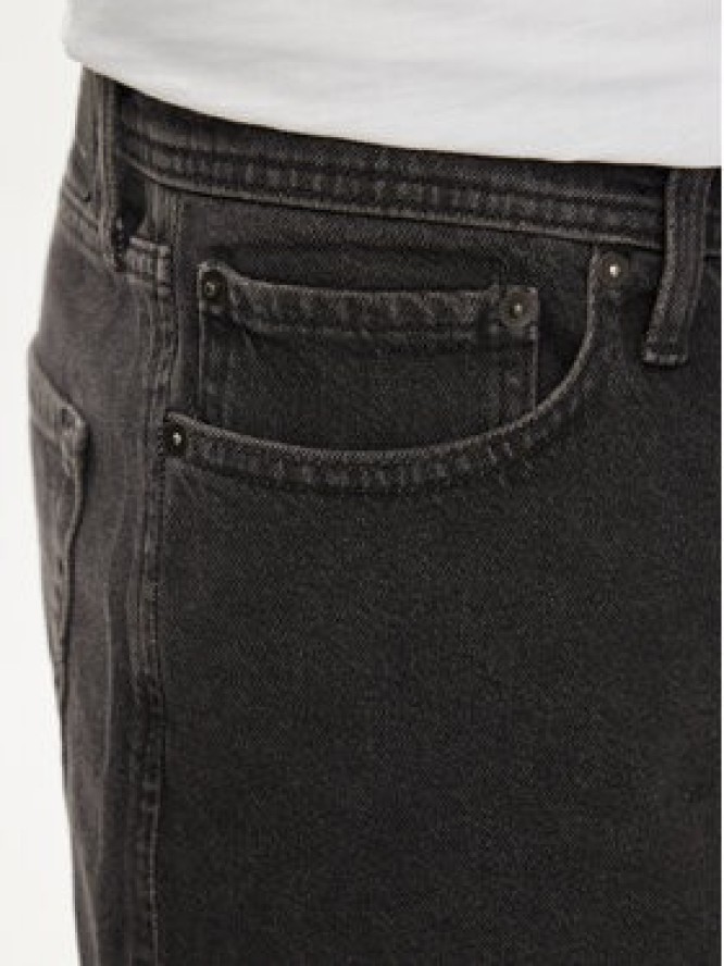 Jack&Jones Szorty jeansowe Tony Original 12250235 Czarny Loose Fit
