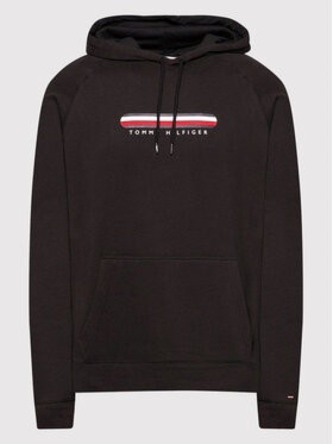 Tommy Hilfiger Bluza Oh Hoodie UM0UM02385 Czarny Regular Fit