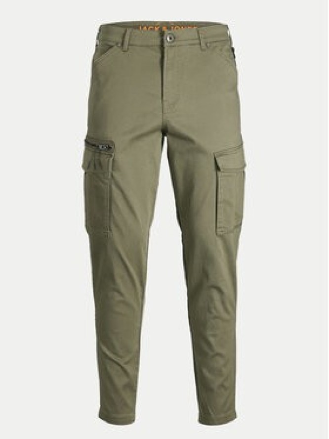Jack&Jones Spodnie materiałowe Stace 12194246 Zielony Tapered Fit