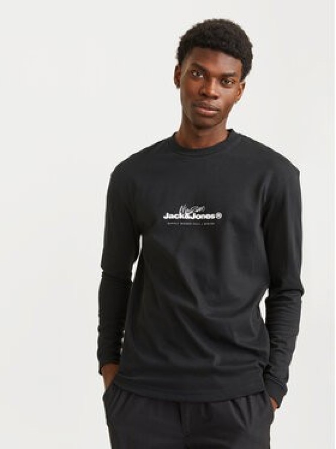 Jack&Jones Longsleeve Charlie 12265426 Czarny Regular Fit