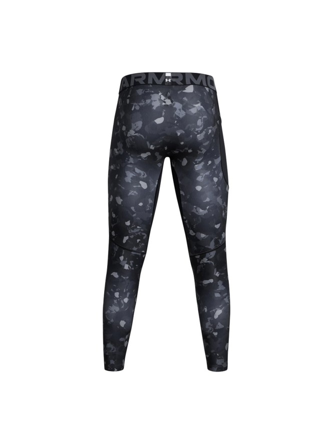 Legginsy treningowe męskie Under Armour UA Hg Armour Prtd Lgs - czarne