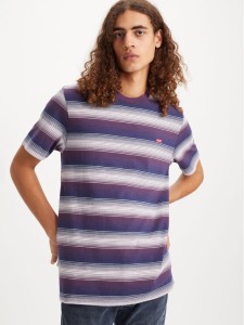 Levi's® T-Shirt Original Housemark 566050156 Fioletowy Regular Fit