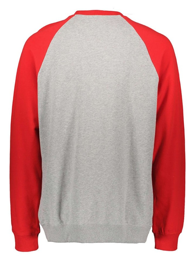 DC Bluza w kolorze czerwono-szarym rozmiar: S