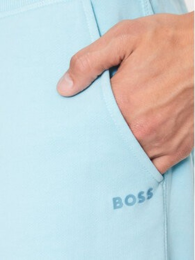 Boss Szorty sportowe 50475146 Błękitny Regular Fit