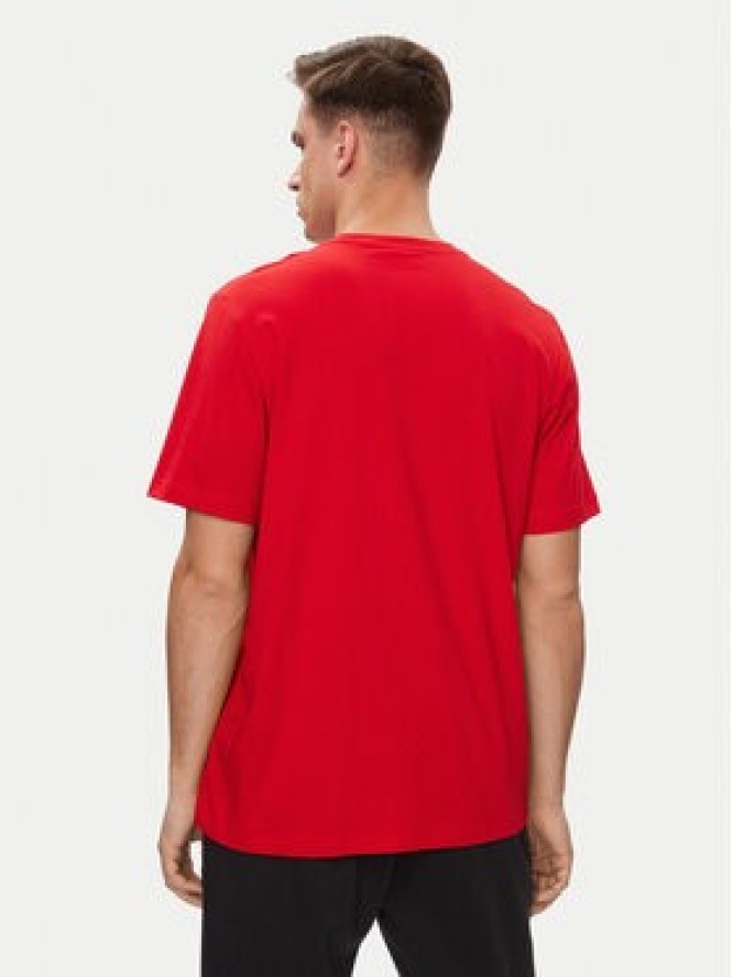 adidas T-Shirt Essentials Single Jersey Embroidered Small Logo T-Shirt IC9290 Czerwony Regular Fit