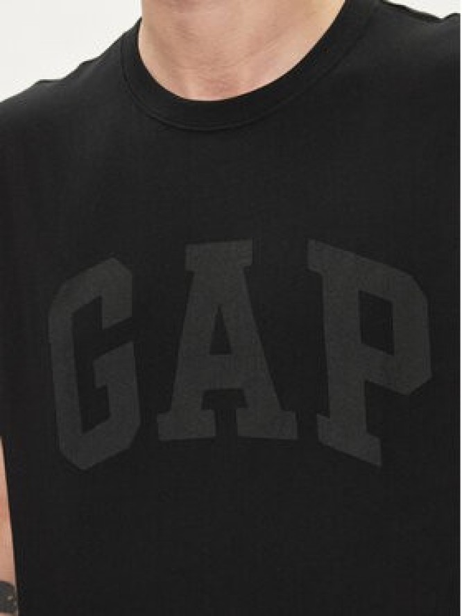 Gap T-Shirt 856659-10 Czarny Regular Fit