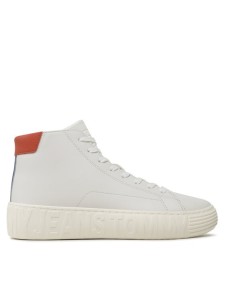 Tommy Jeans Sneakersy Tjm Outsole Mid Cut EM0EM01218 Biały