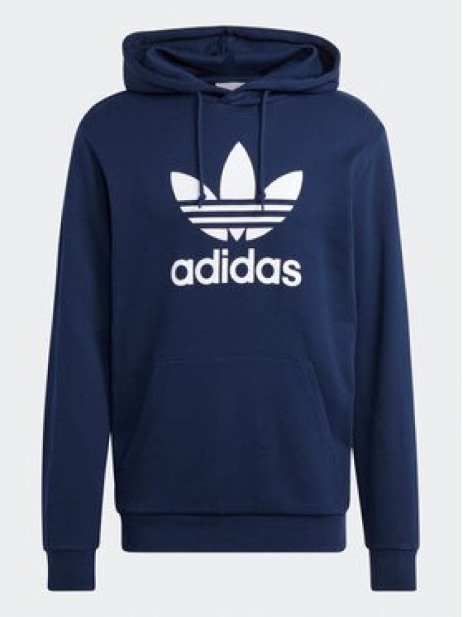 adidas Bluza adicolor Classics Trefoil Hoodie IA4886 Granatowy Regular Fit