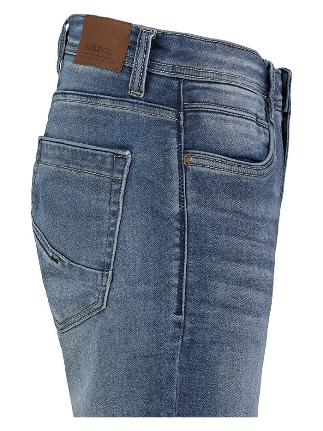 Sublevel Szorty dżinsowe w kolorze niebieskim rozmiar: W30