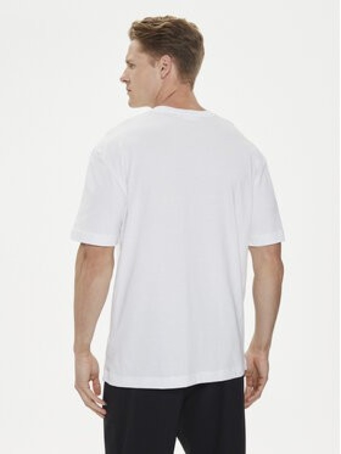 Calvin Klein T-Shirt Off Placement K10K113102 Biały Regular Fit