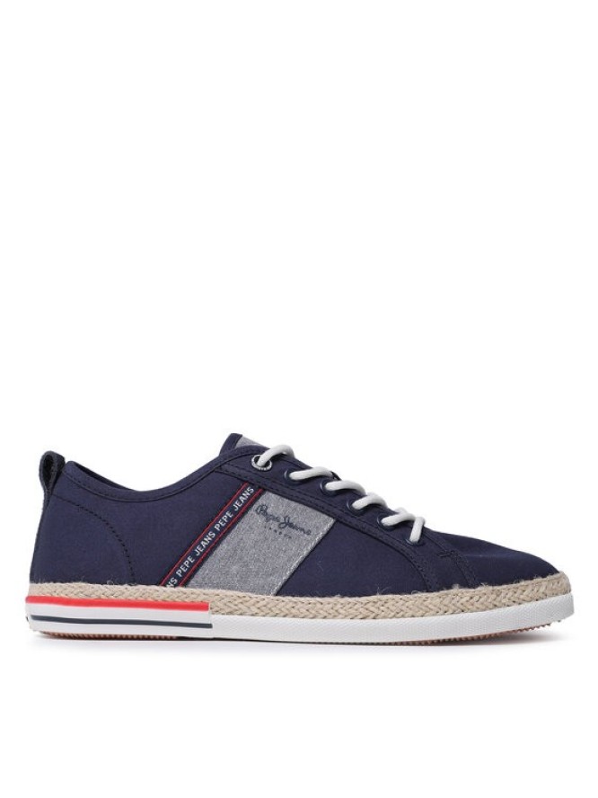 Pepe Jeans Tenisówki Maoui Tape PMS30917 Granatowy