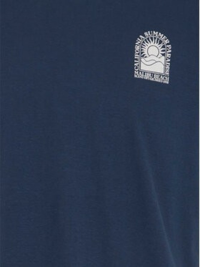 Blend T-Shirt 20716481 Granatowy Regular Fit
