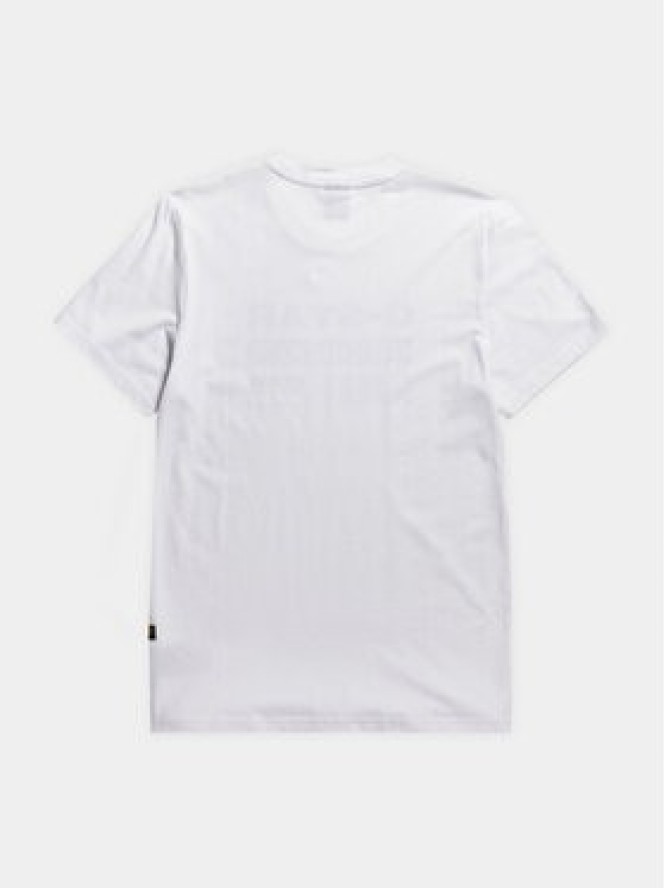 G-Star Raw T-Shirt Distressed D24420-336 Biały Slim Fit