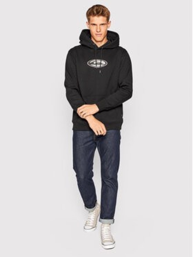 Quiksilver Bluza Heritage Oval Logo EQYFT04672 Czarny Regular Fit